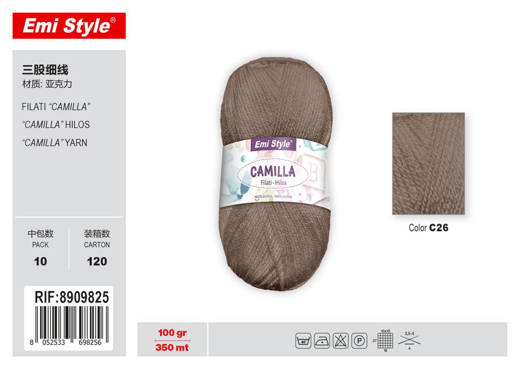 C26 Filati Camilla 100G