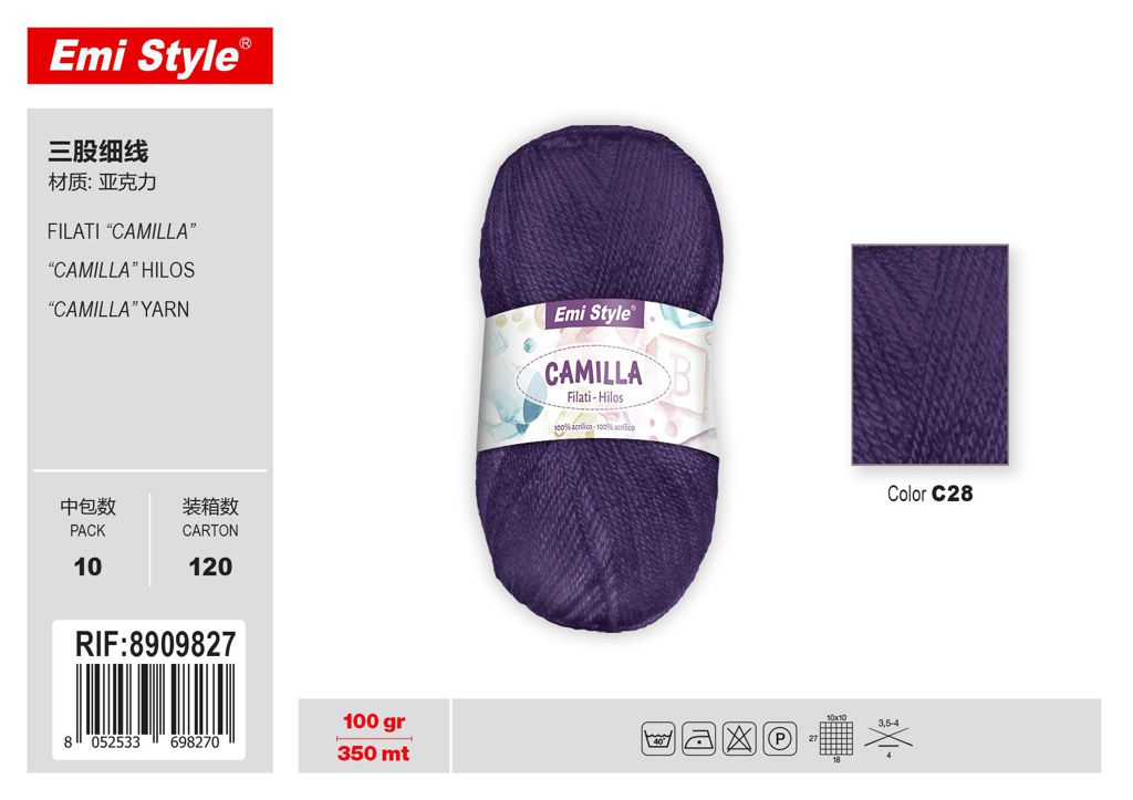 C28 Filati Camilla 100G