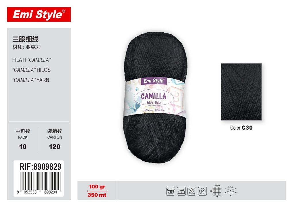 C30 Filati Camilla 100G