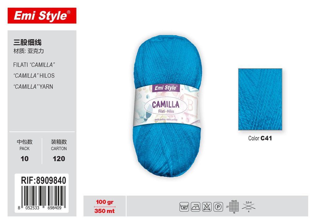 C41 Filati Camilla 100G