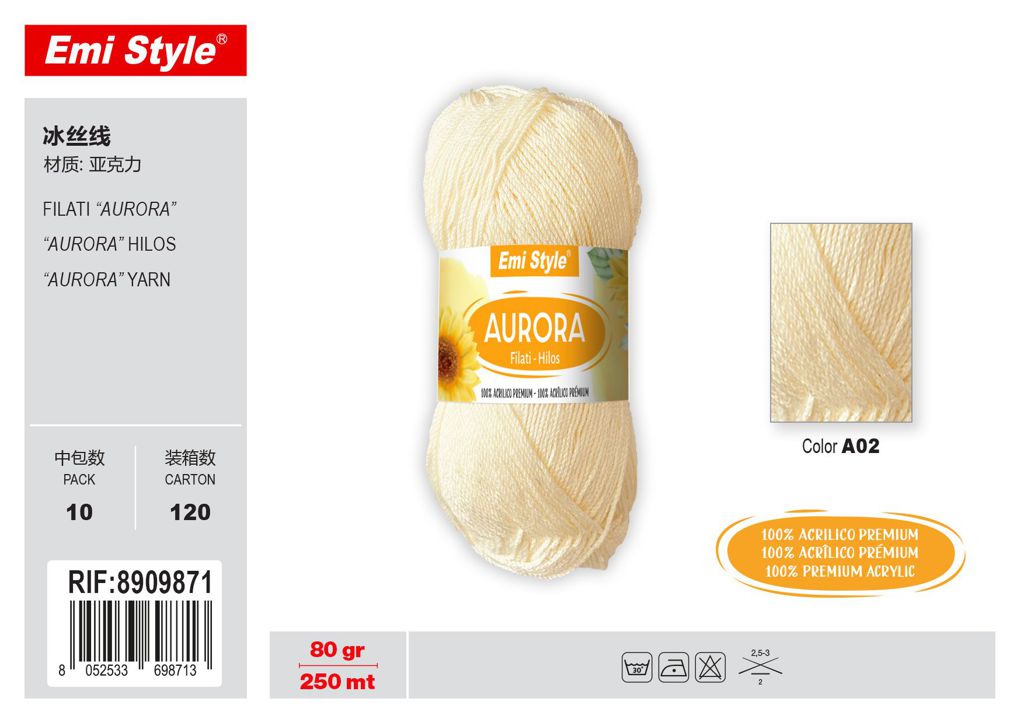 Filati Aurora 80G