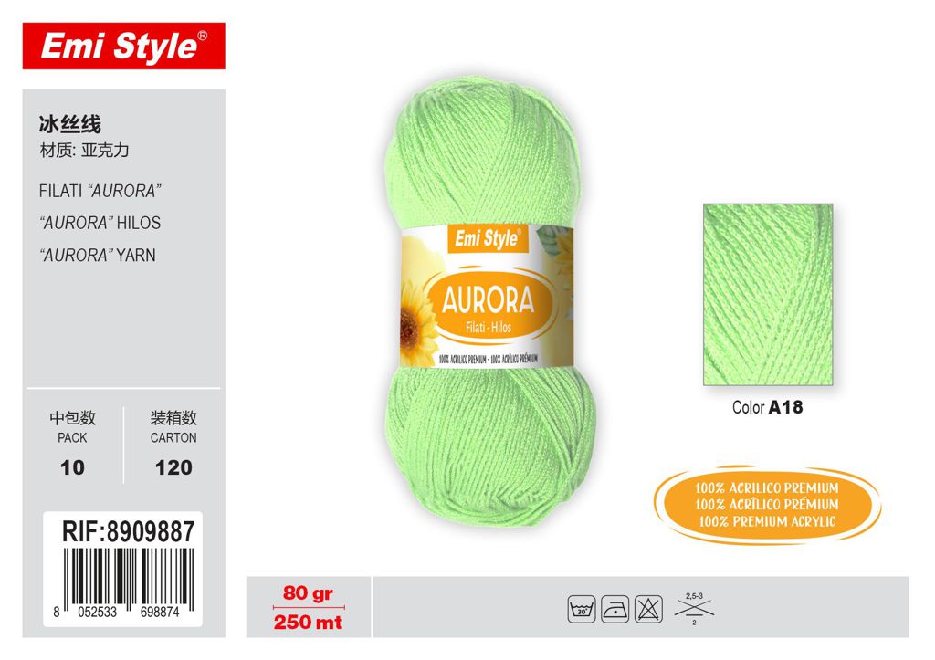Filati Aurora 80G