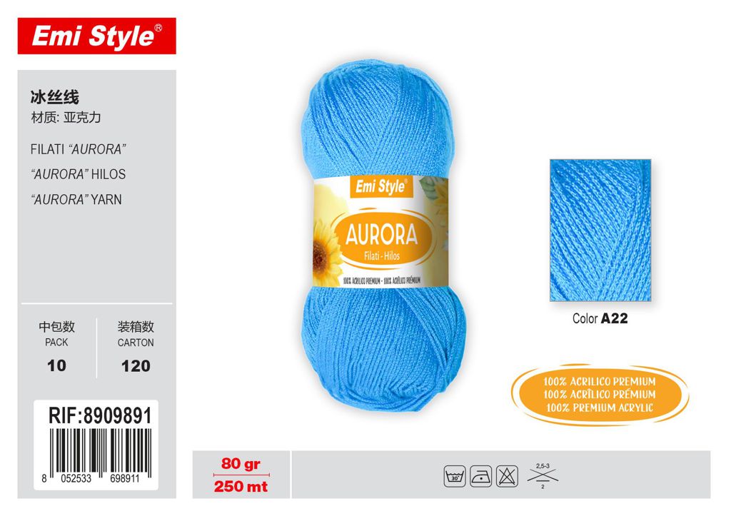 Filati Aurora 80G
