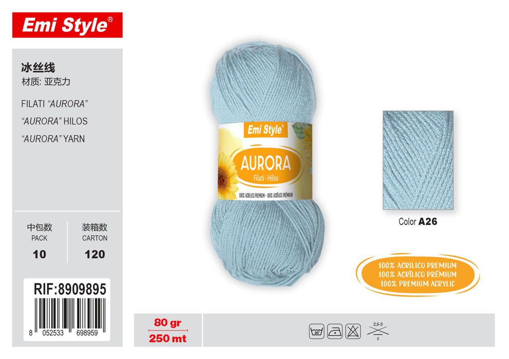 Filati Aurora 80G