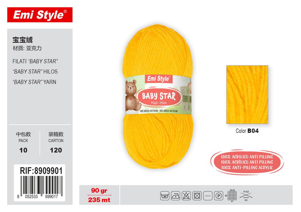 Filati Baby Star 90G