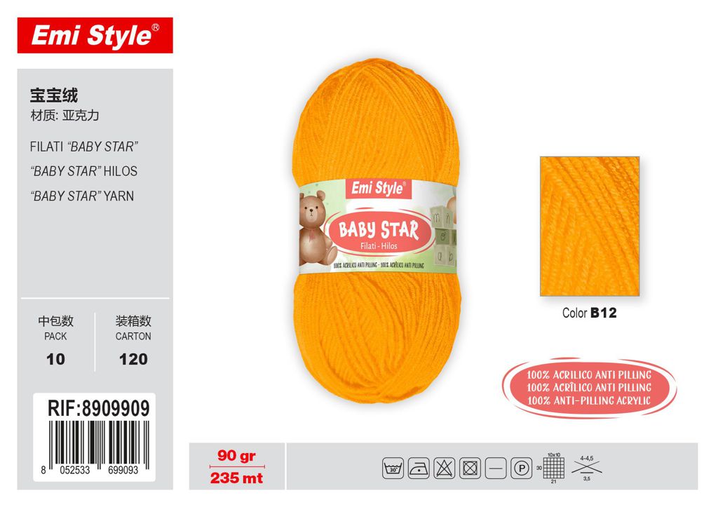 Filati Baby Star 90G