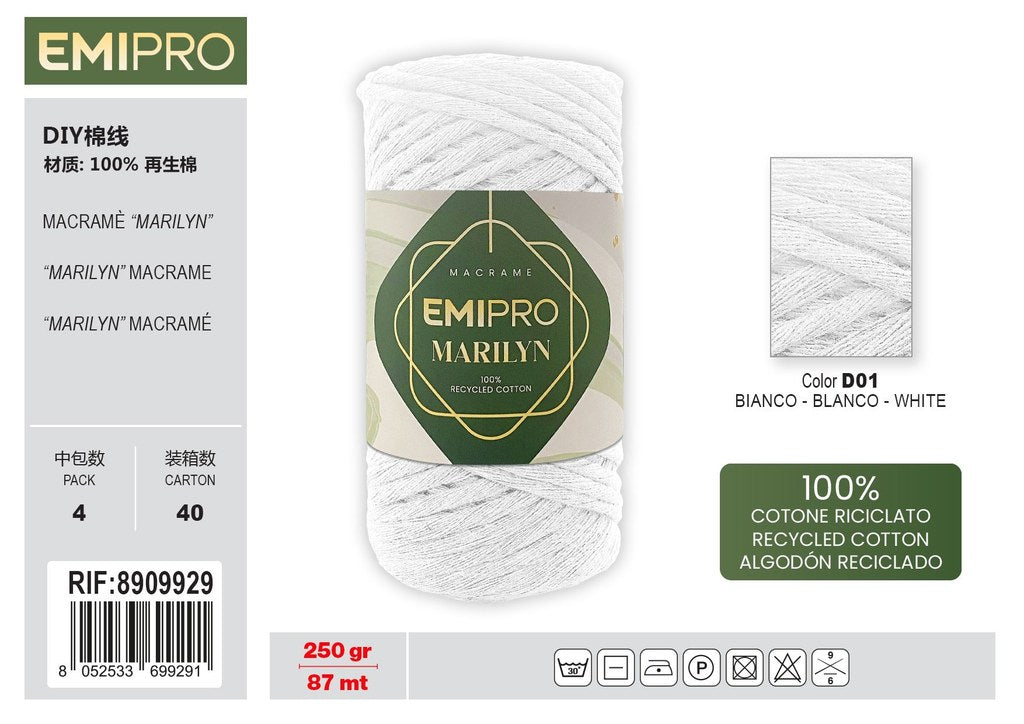 Filati Marilyn Bianco 87M 250G