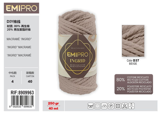 Filati Ingrid Beige 40M 250G
