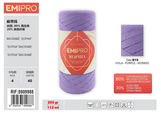 Filati Sophia viola 112M 250G
