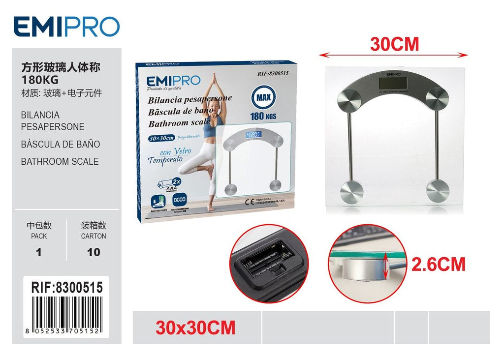 Bilancia Pesapersone 180kg 30*0.6cm