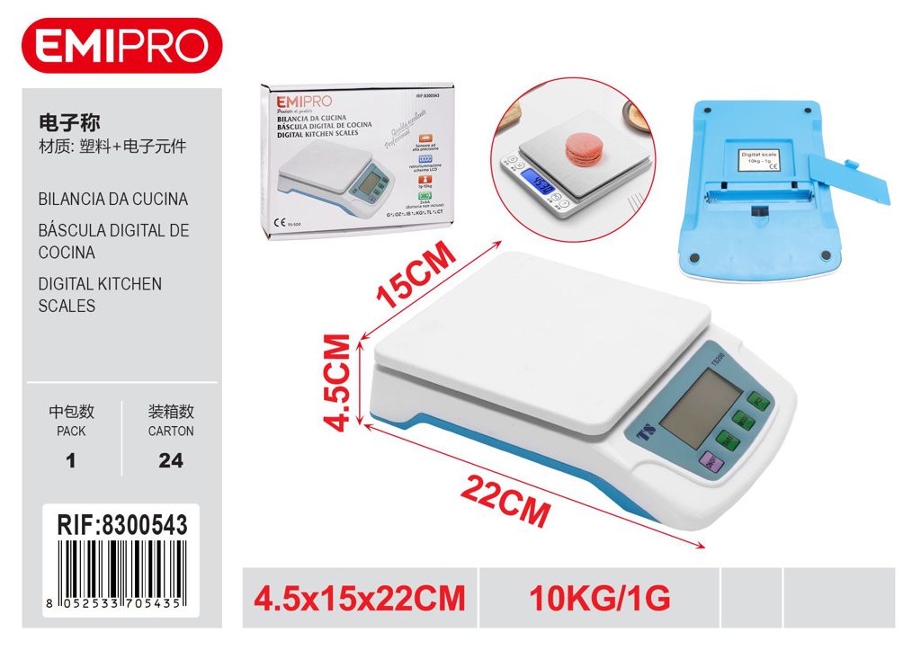 Bilancia Da Cucina10kg/1G