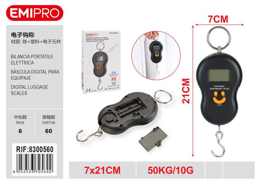 Bilancia Portatile Elettrica 50kg/10G