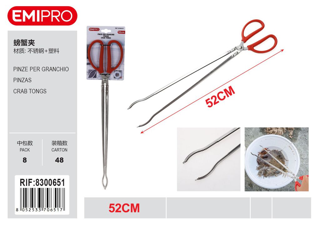Pinze Per Granchio 52cm