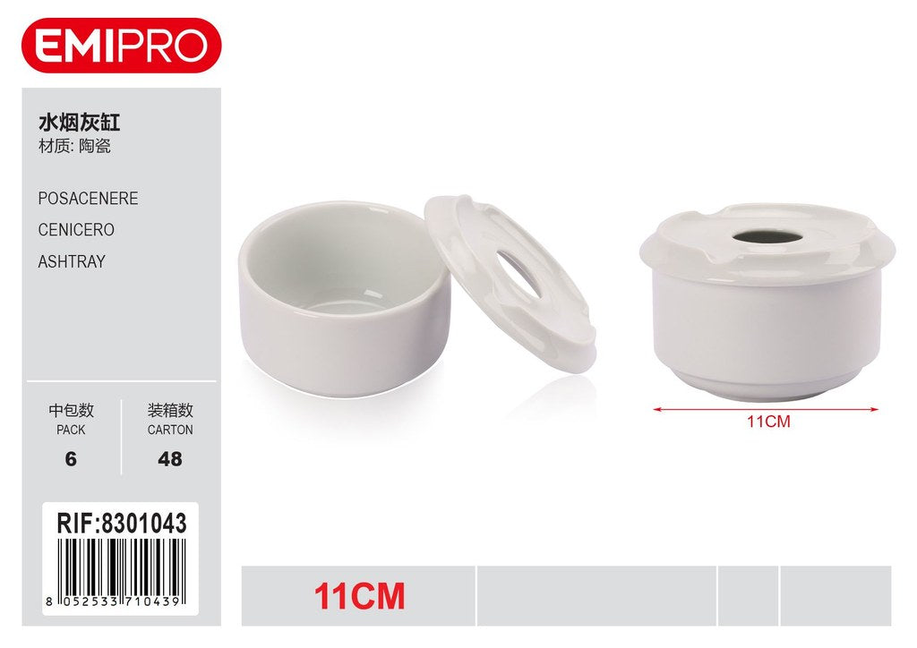 Posacenere In Ceramica 11cm