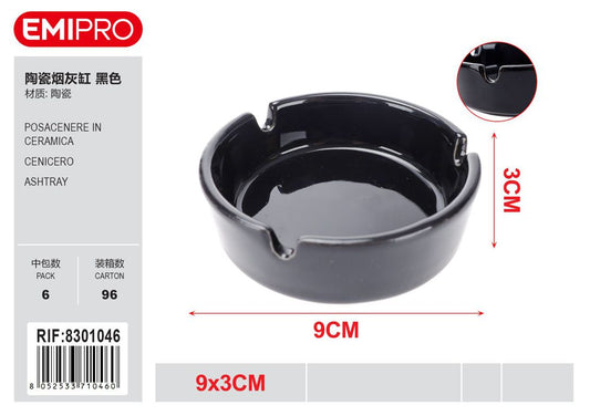 Posacenere In Ceramica 9*3cm