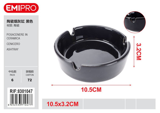 Posacenere In Ceramica 10.5*3.2cm