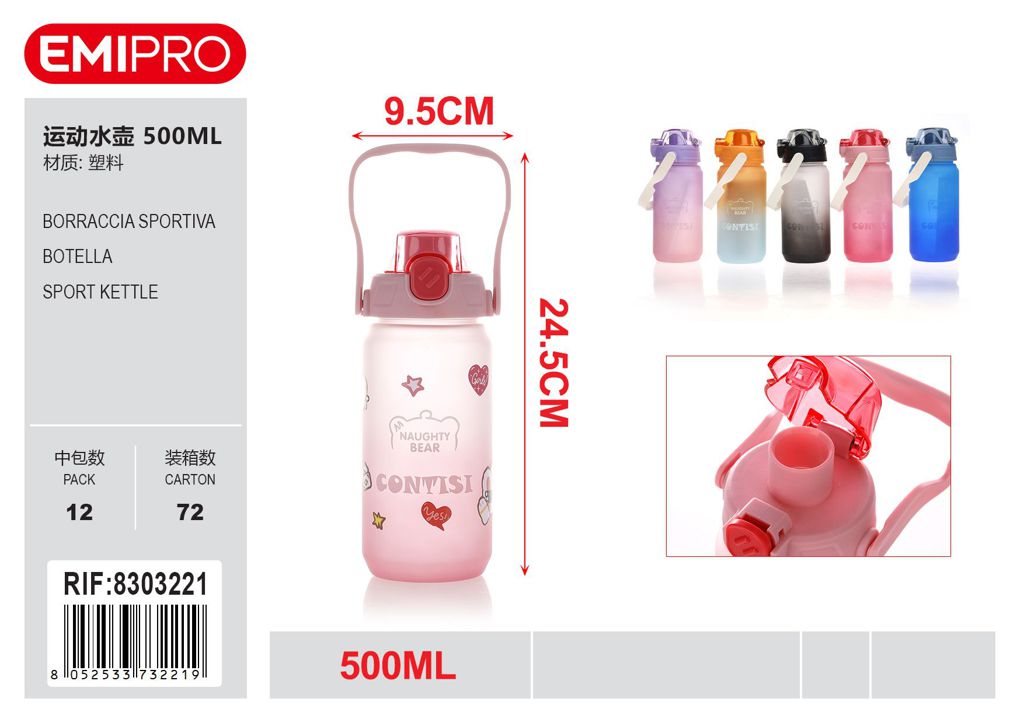 Borraccia Sportiva 500ml