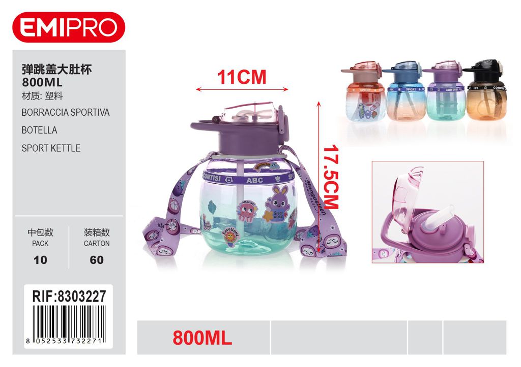 Borraccia Sportiva 800ml