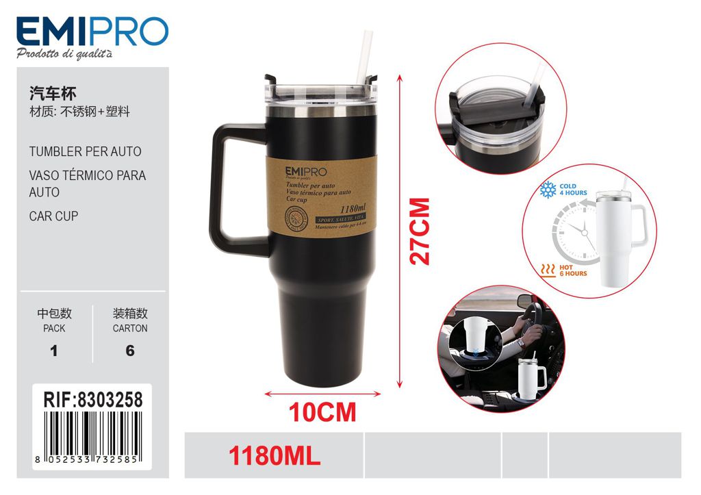 Tumbler Per Auto 1180ml