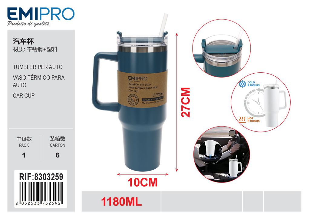 Tumbler Per Auto 1180ml
