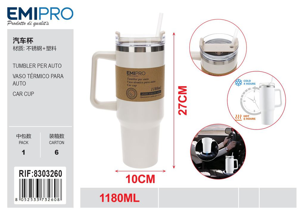 Tumbler Per Auto 1180ml