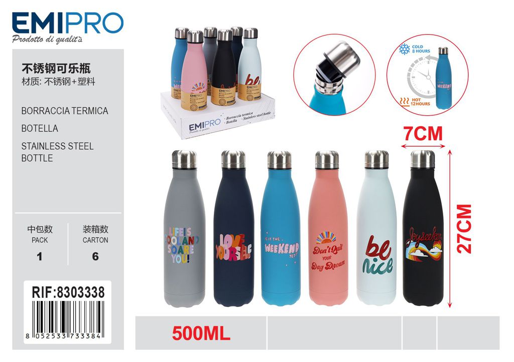 Borraccia Termica 500ml