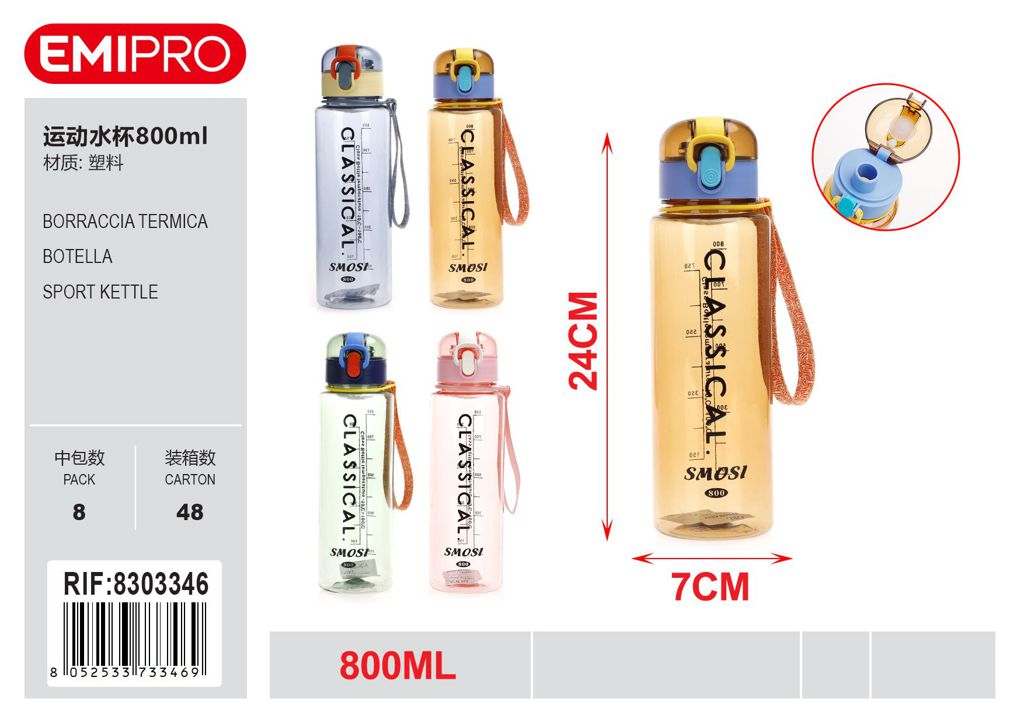 Borraccia Termica 800ml