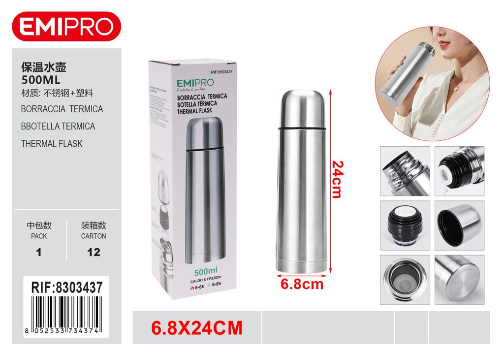Borraccia Termica 500ml