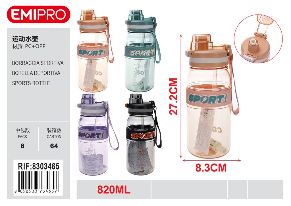 Borraccia Sportiva 820ml
