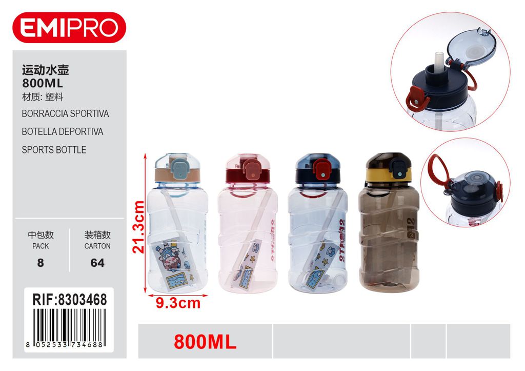 Borraccia Sportiva 800ml