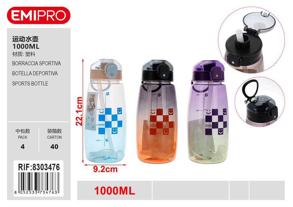 Borraccia Sportiva 1000ml