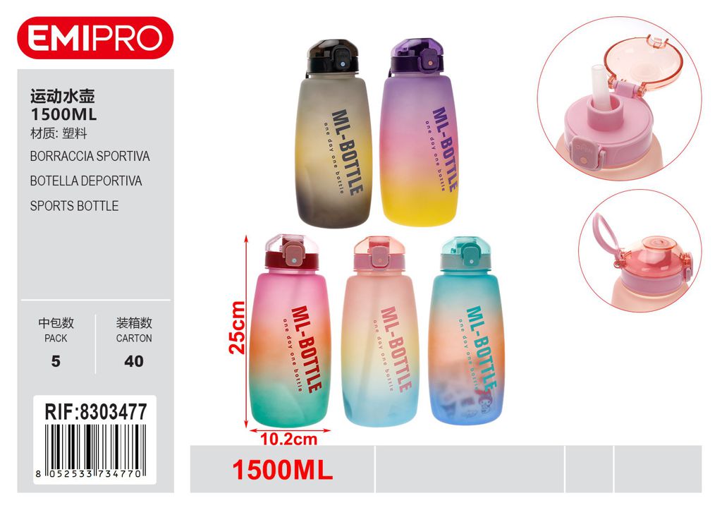 Borraccia Sportiva 1500ml