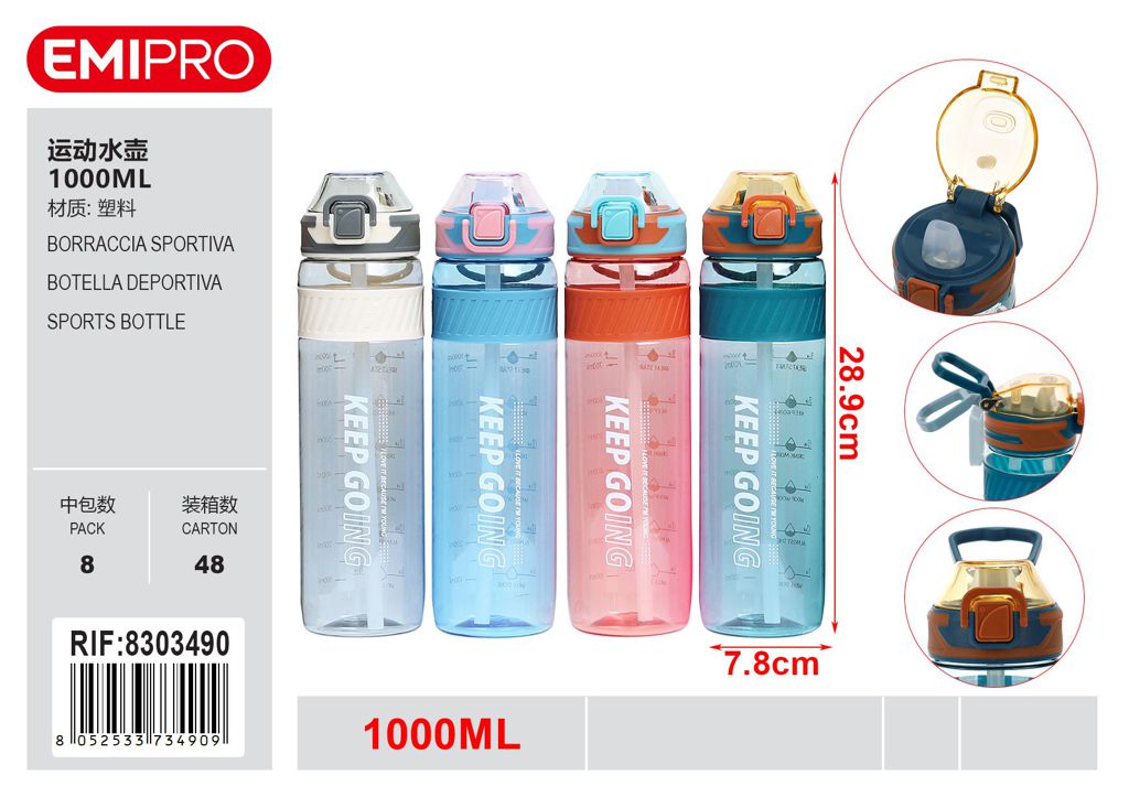 Borraccia Sportiva 1000ml