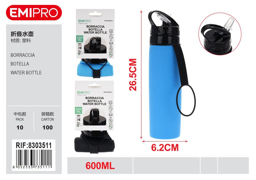 Borraccia 600ml