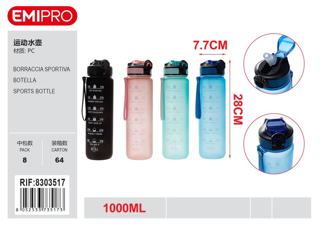 Borraccia Sportiva 1000ml