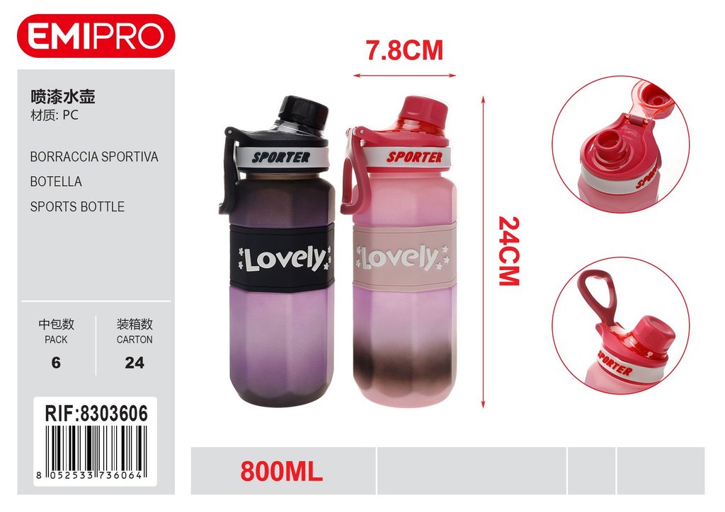 Borraccia Sportiva 800ml
