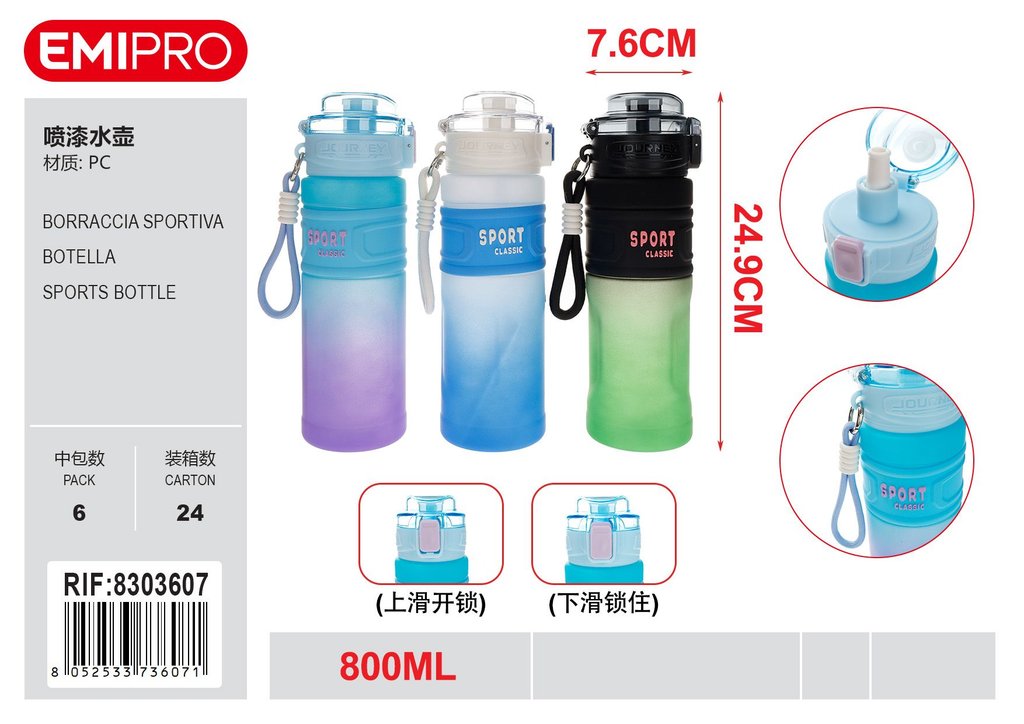 Borraccia Sportiva 800ml