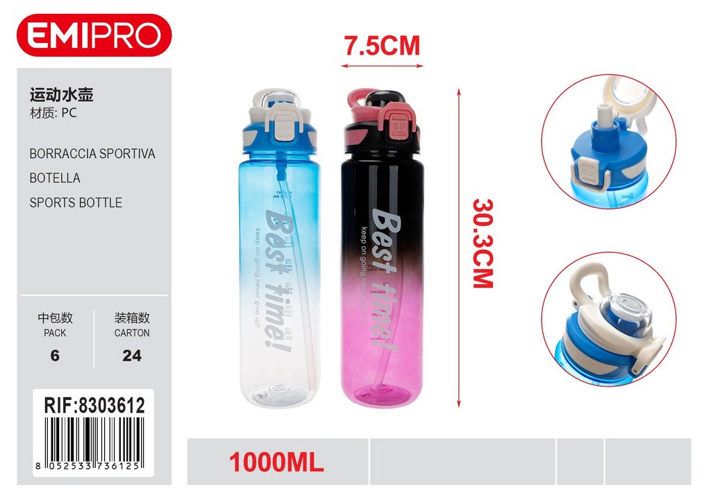 Borraccia Sportiva 1000ml