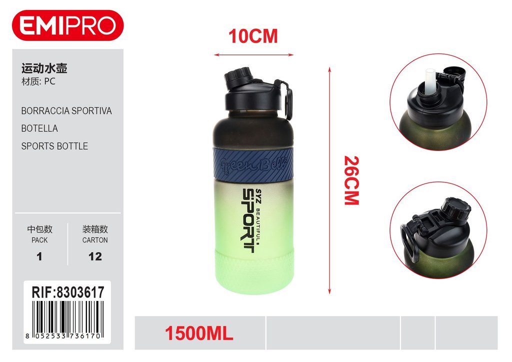 Borraccia Sportiva 1500ml