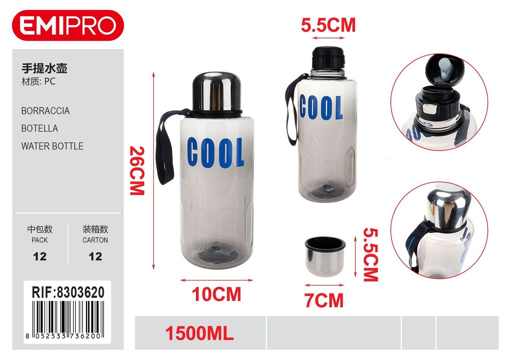 Borraccia 1500ml