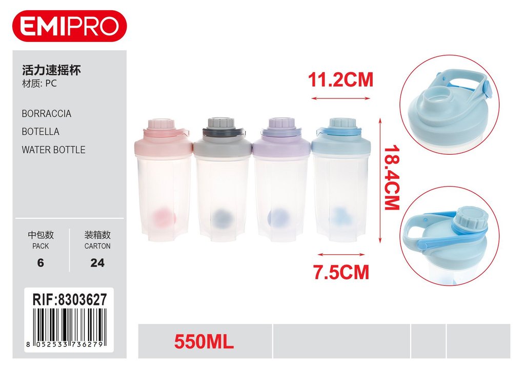 Borraccia 550ml