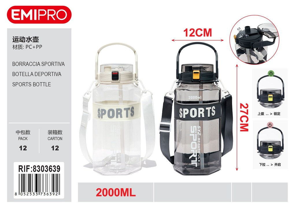 Borraccia Sportiva 2000ml