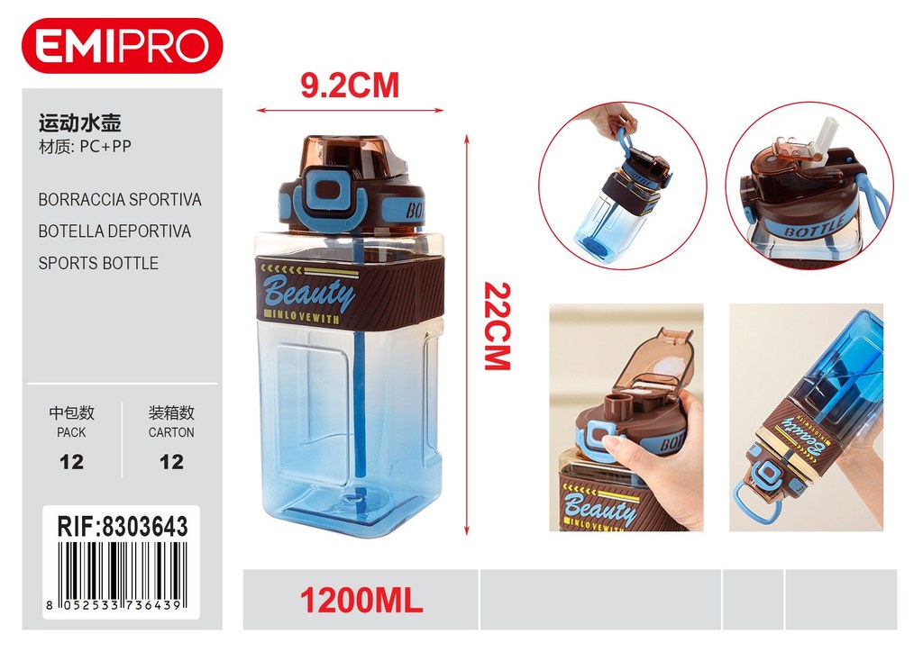 Borraccia Sportiva 1200ml