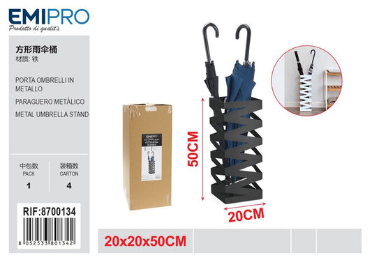 Porta Ombrelli In Metallo 20*20*50cm