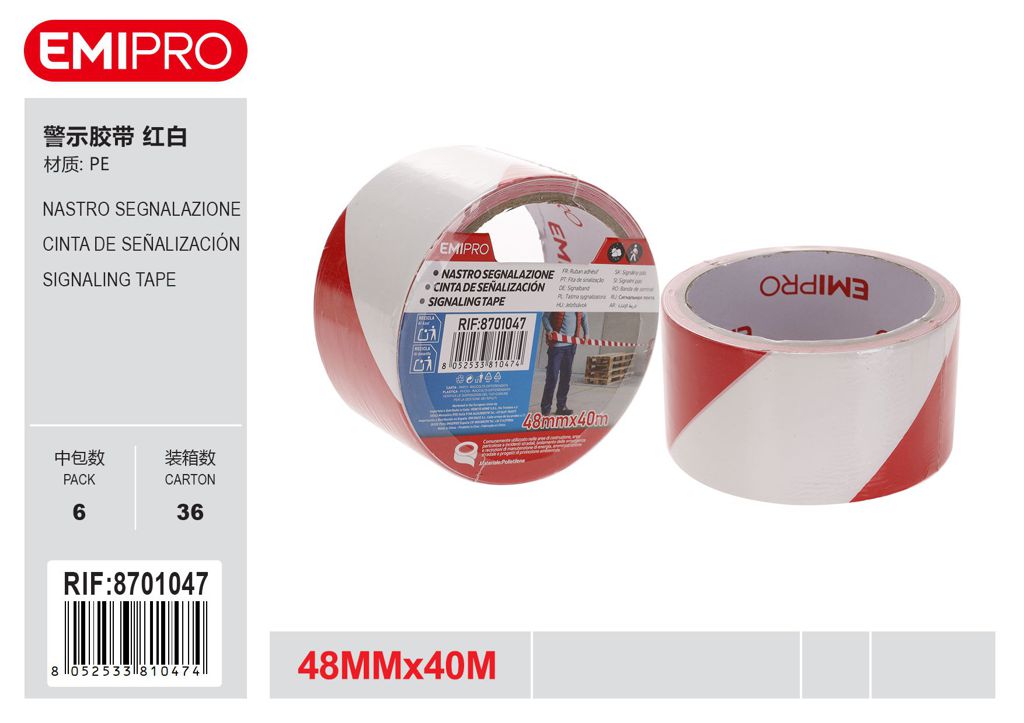 Nastro Segnalazione 48mm*40M