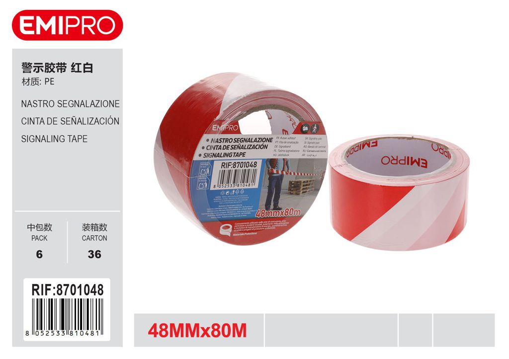 Nastro Segnalazione 48mm*80M