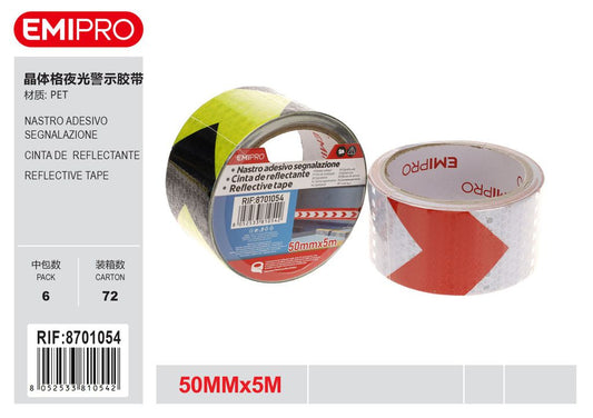 Nastro Adesivo Segnalazione 50mm*5M