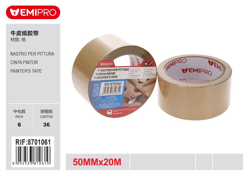 Nastro Per Pittura 50mm*20M