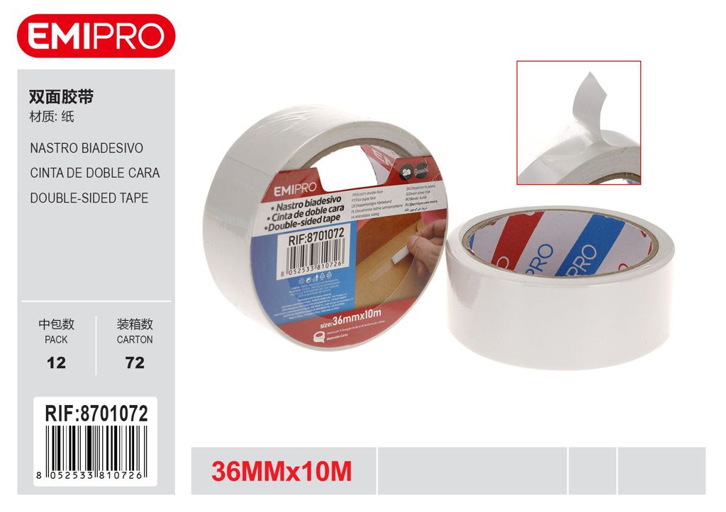 Nastro Biadesivo 36mm*10M