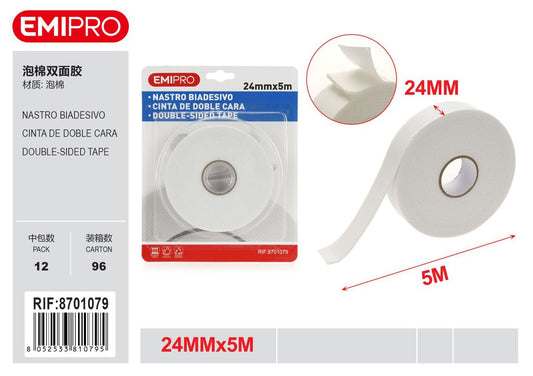 Nastro Biadesivo 2.4cm*5M